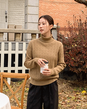 All Day Viscose Cable Paula Knit