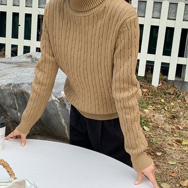 All Day Viscose Cable Paula Knit