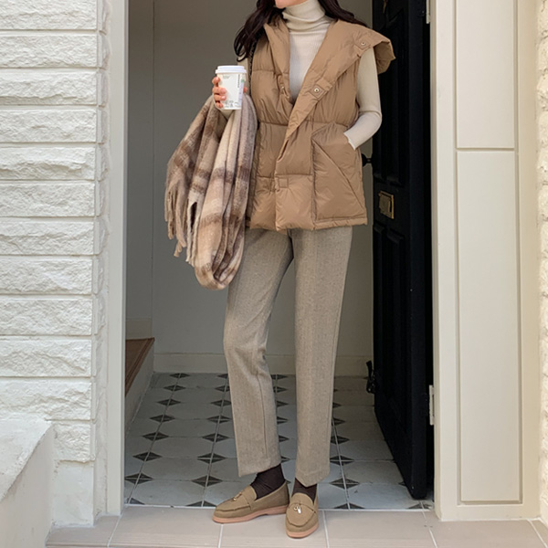 Lemade Hood Padding Vest