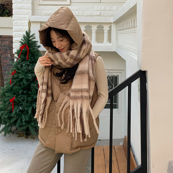 Lemade Hood Padding Vest