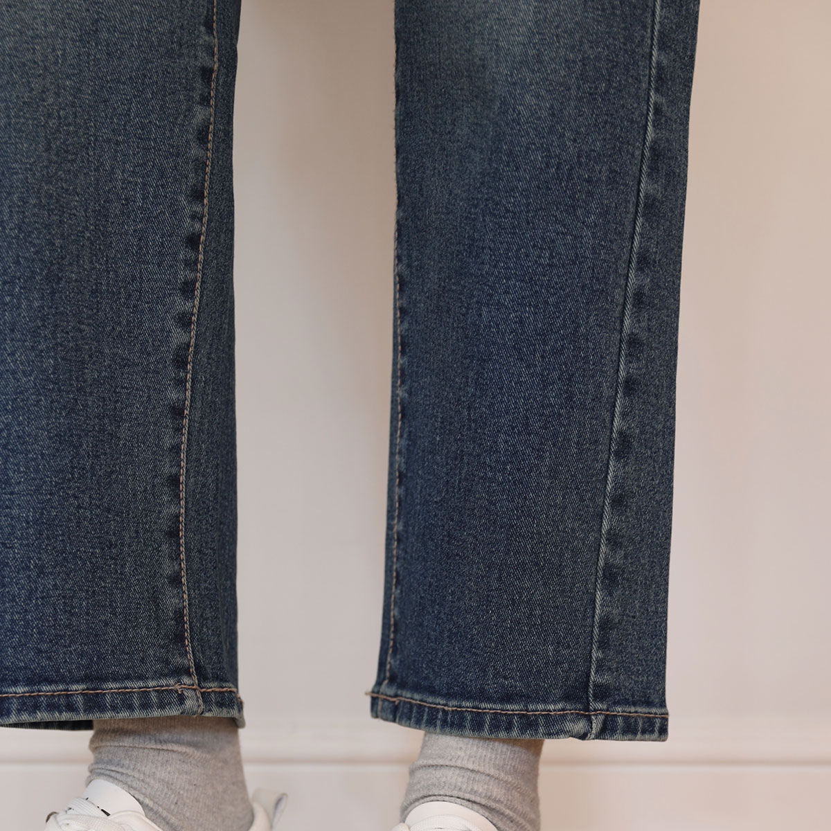 Return Exhaust Fit Washed Denim Pants (SL)