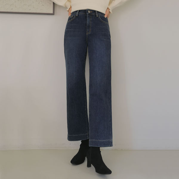 <b>[Limited Quantity SALE]</b> Secret Band Pony Wide Denim Pants (ver.napping)
