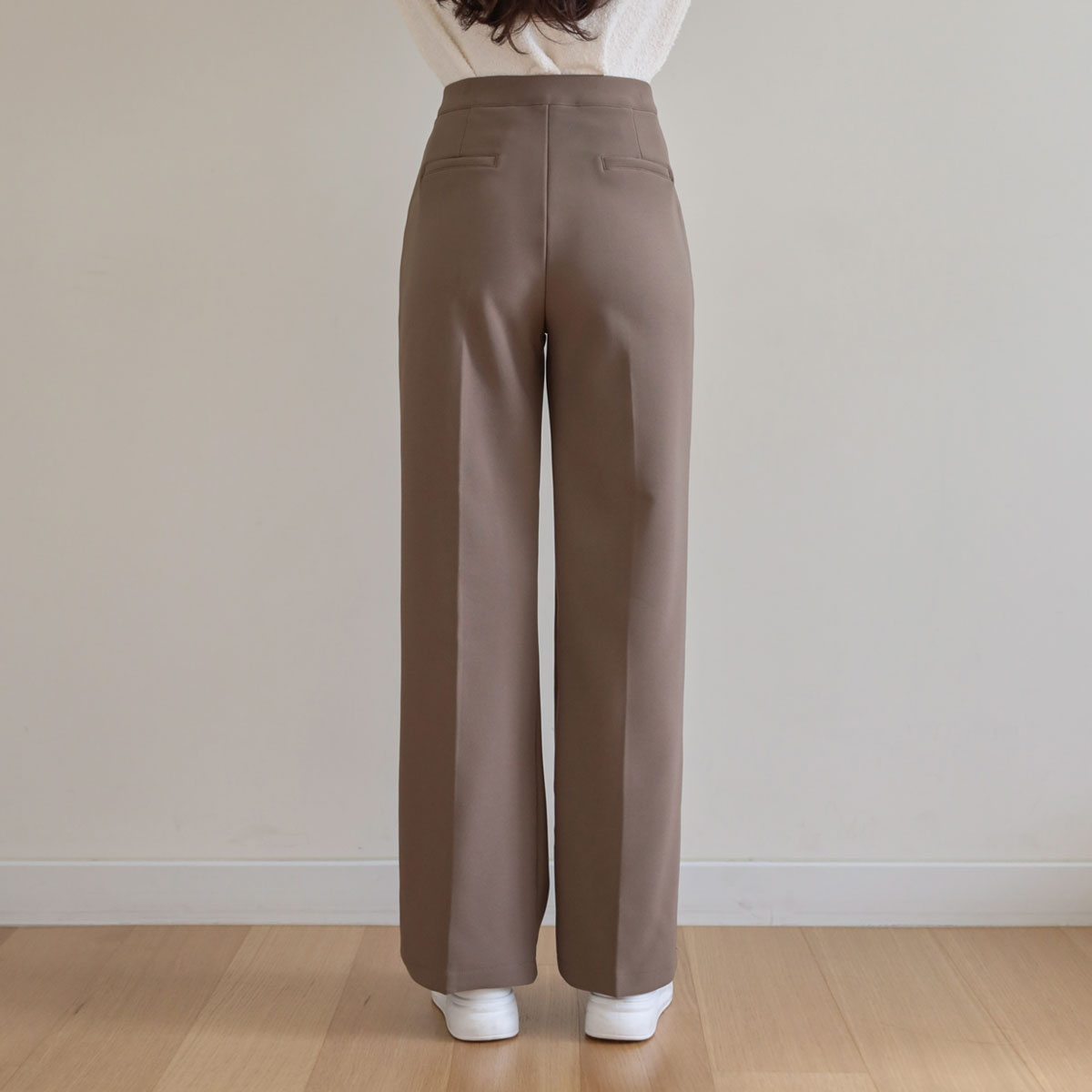 <b>[Limited Quantity SALE]</b> Warm Heat Fleece Two-Pin Tuck Wide Pants (S-2XL)