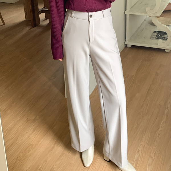 <font color="bb4b57"><b>Limited quantity SALE</b></font><br> Good Tension Napping Wide Slacks (SL)