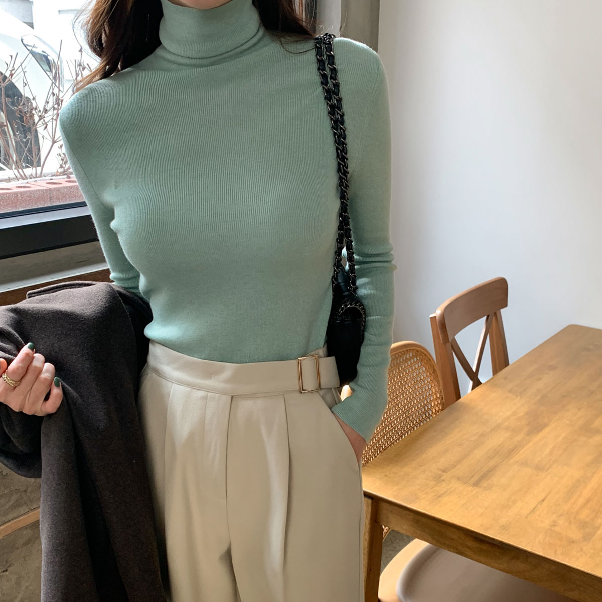 B-Muse Daily Wool Pola Knit