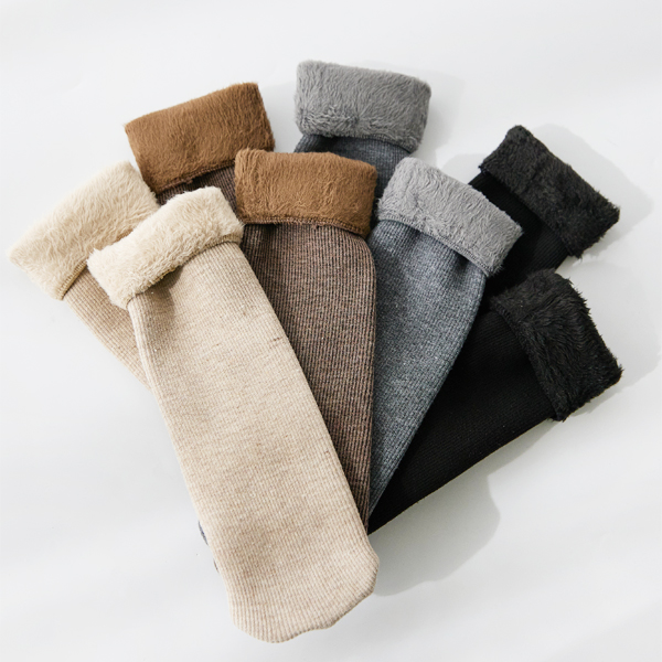 <b>[Limited-time discount]</b> Soft, thick mink socks