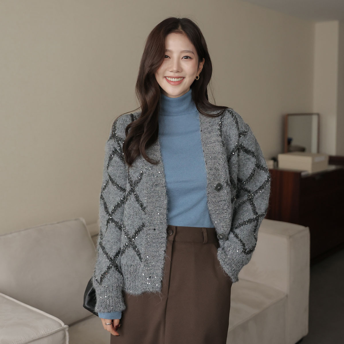 Bling Pearl Cardigan