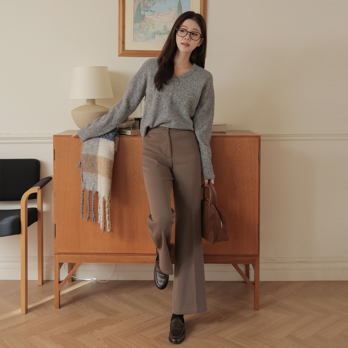 Everyday Wide Slacks (ver. Fleece)