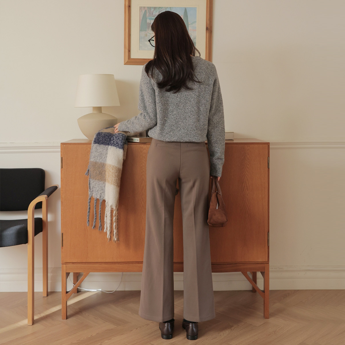 Everyday Wide Slacks (ver. Fleece)