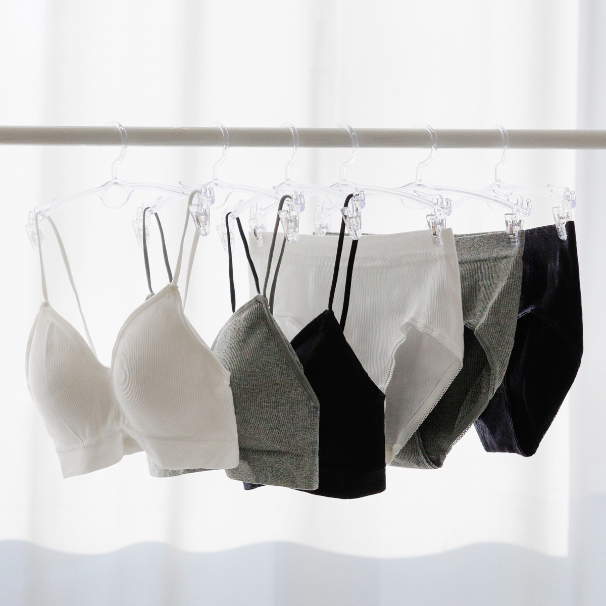 <b>[Limited-Time Discount]</b> No-Wire All-Day Bralette Set