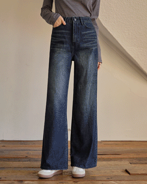 Premium Soft Velvet Mink Denim Pants
