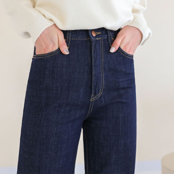 <b>[Limited Quantity SALE]</b> Vintage Raw Wide Denim Pants (SL)