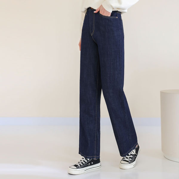 <b>[Limited Quantity SALE]</b> Vintage Raw Wide Denim Pants (SL)