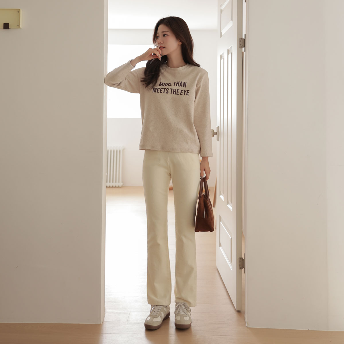 <b>[Limited Quantity SALE]</b> The Mood Semi-Bootcut Corduroy Pants (S-XL)