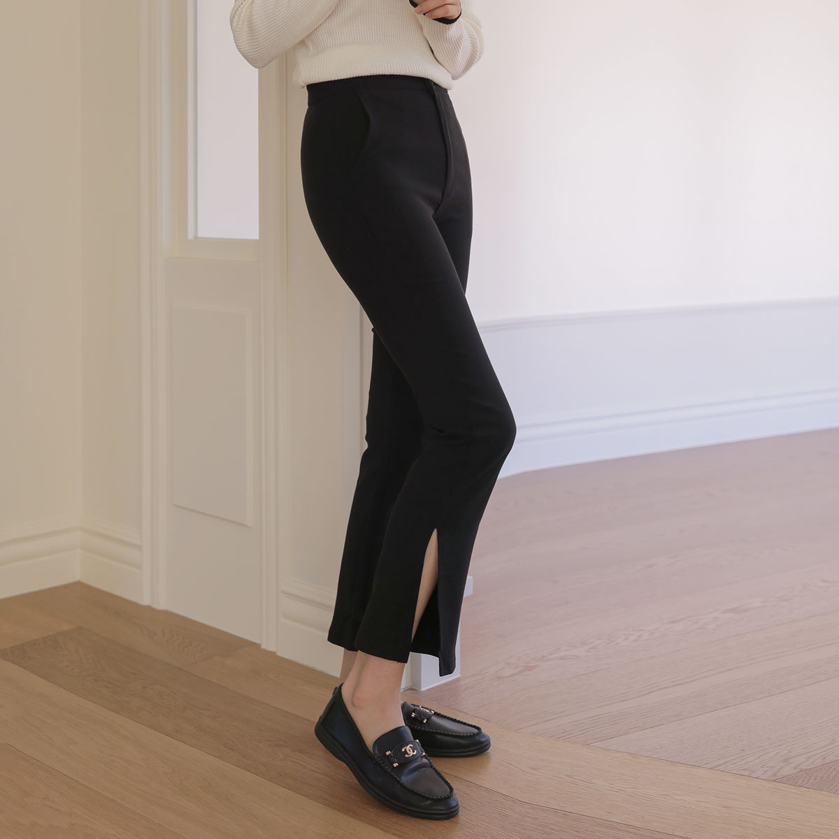 3TYPE SLIM LEG TEAM BOOT CUT SLACKS