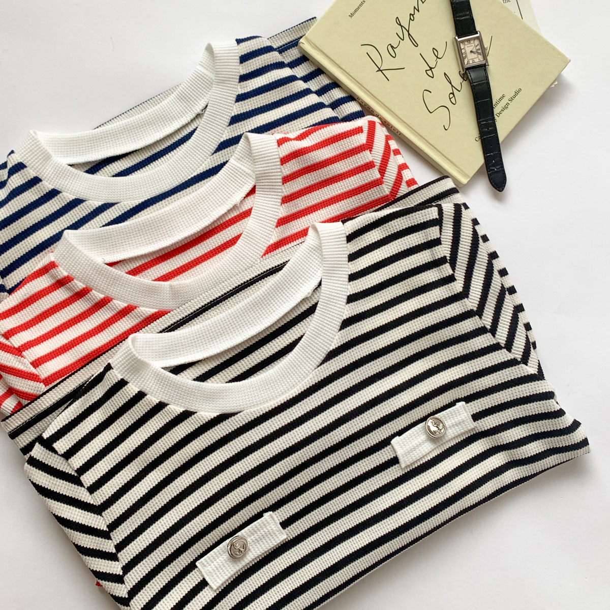 Cellit Button Single-breasted 7-part Knit