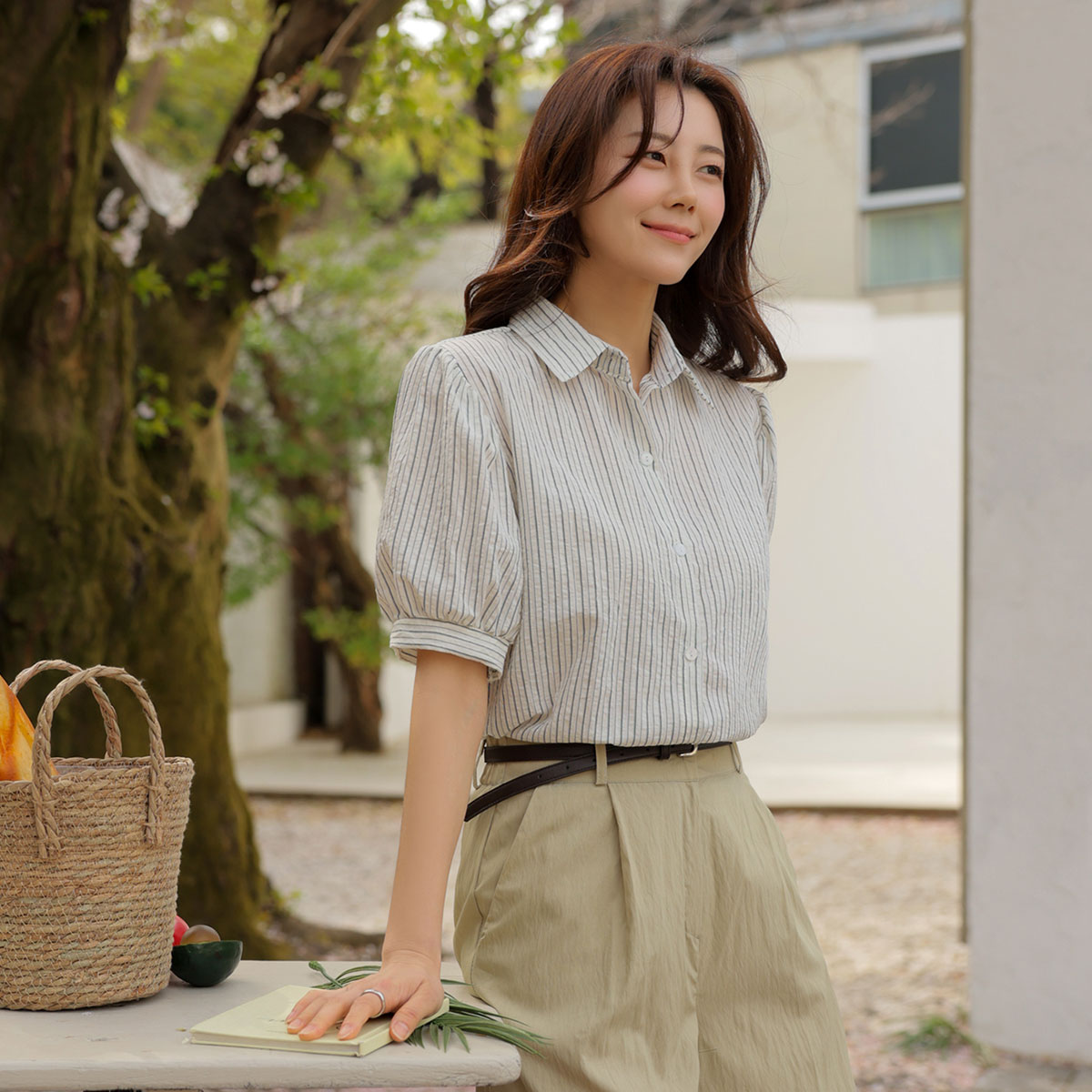 Woodpuff Striped Shirt