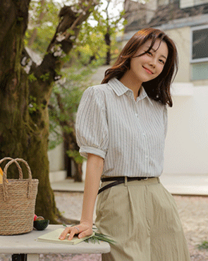 Woodpuff Striped Shirt