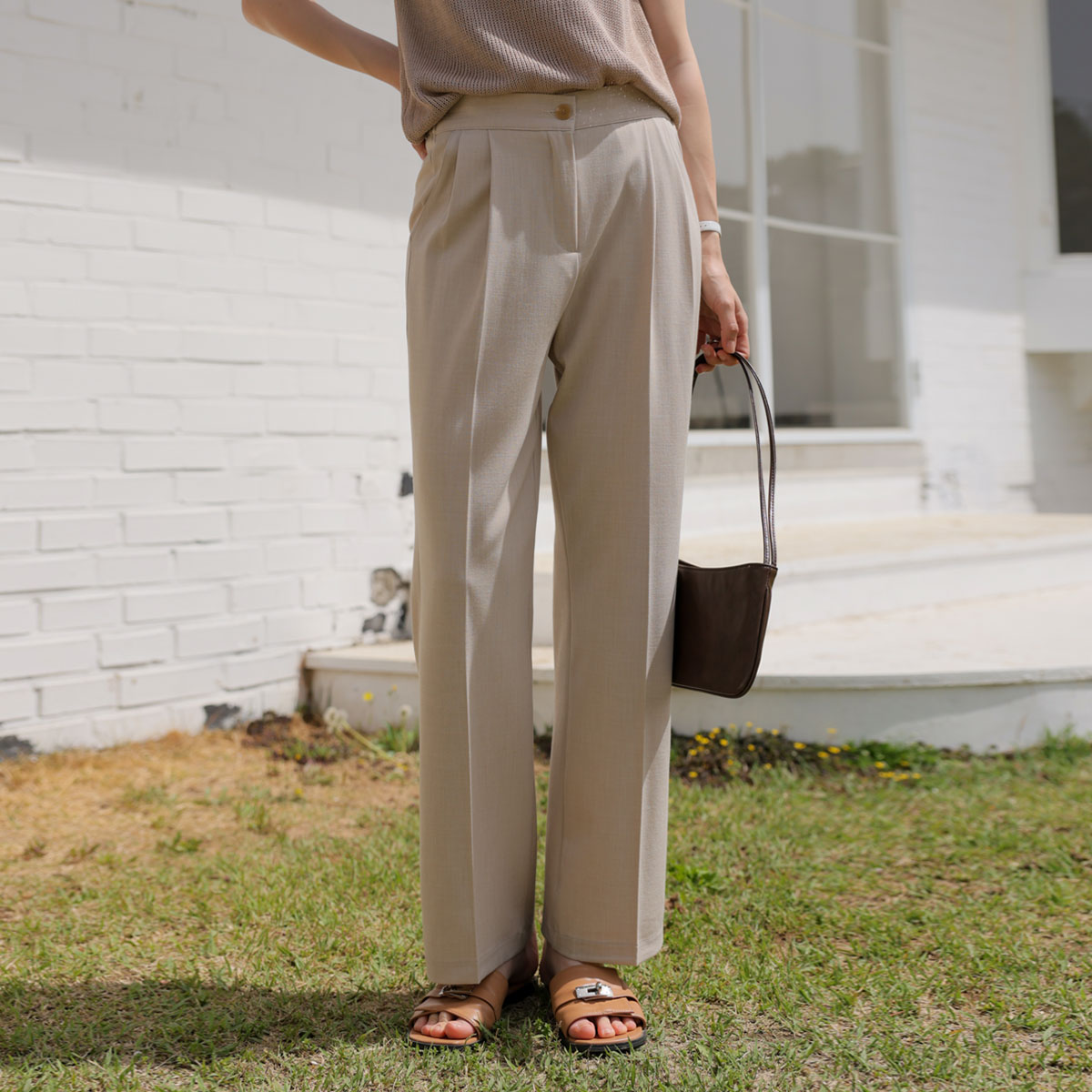 <b>[Made]</b> Life-Changing Linen-Like Slacks