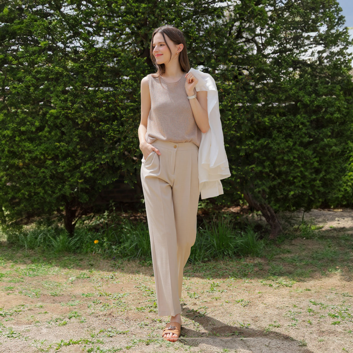 <b>[Made]</b> Life-Changing Linen-Like Slacks