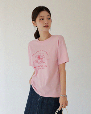 Natural Flower Short T shirts