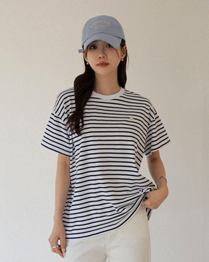 Wappen Stripe Short Sleeves T-shirt