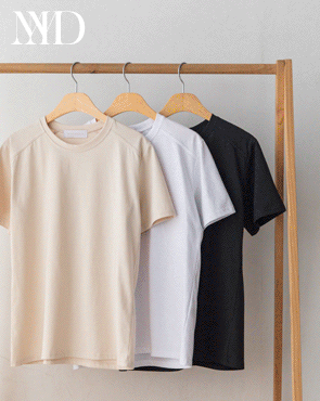 <font color="bb4b57"><b>Limited quantity SALE</b></font><br> <font color="#810100"><b>[D_Self-made]</b></font> Tantan Cotton Double-cut Short Sleeves T-shirt