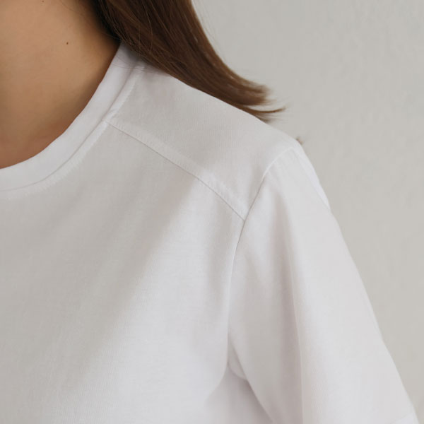 <b>[Limited Quantity SALE]</b> <b>[Made]</b> Tantan Cotton Double-Slit Short Sleeves T-shirt