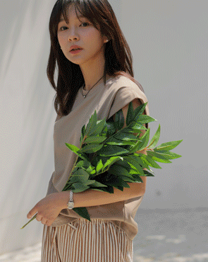 Cap sleeve summer cut short sleeve T-shirt