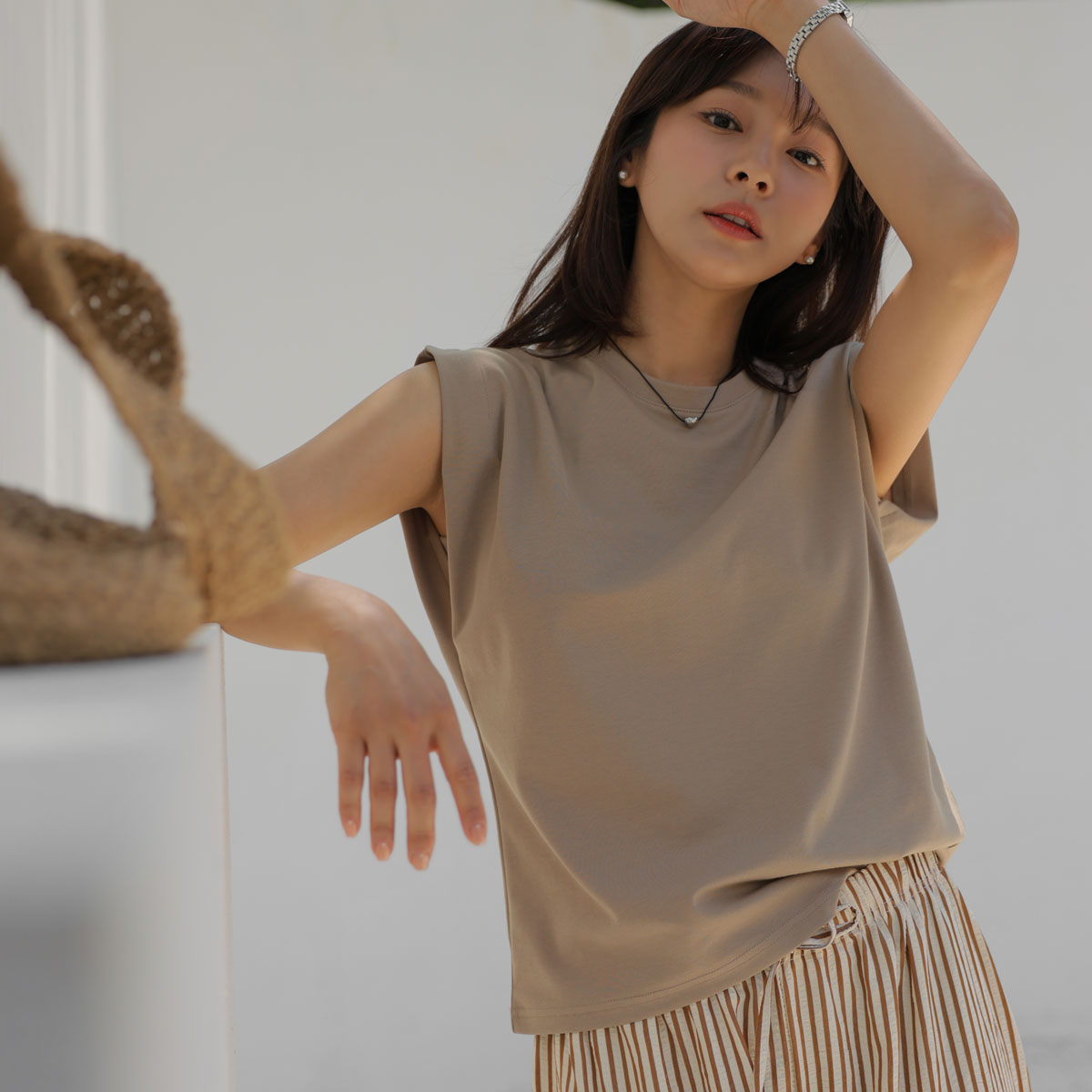 Cap sleeve summer cut short sleeve T-shirt