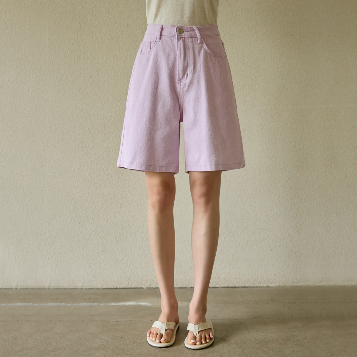 Ice Color Cotton Pants