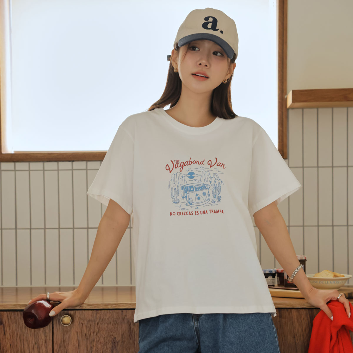 Picnic loose fit Short Sleeves T-shirt