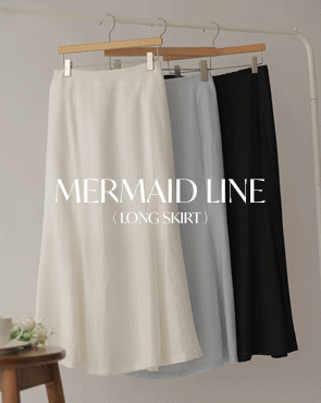Mermaid Rong skirt with a flowing fit