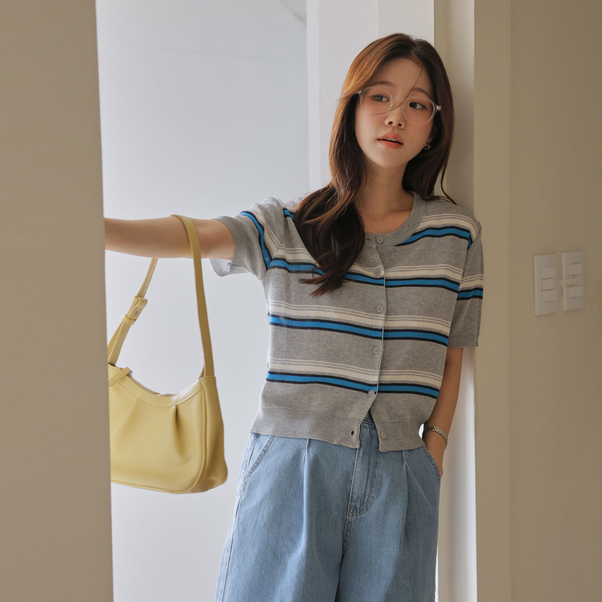 Multicolor single knit
