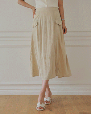 Cooling Light Flare Cargo Skirt