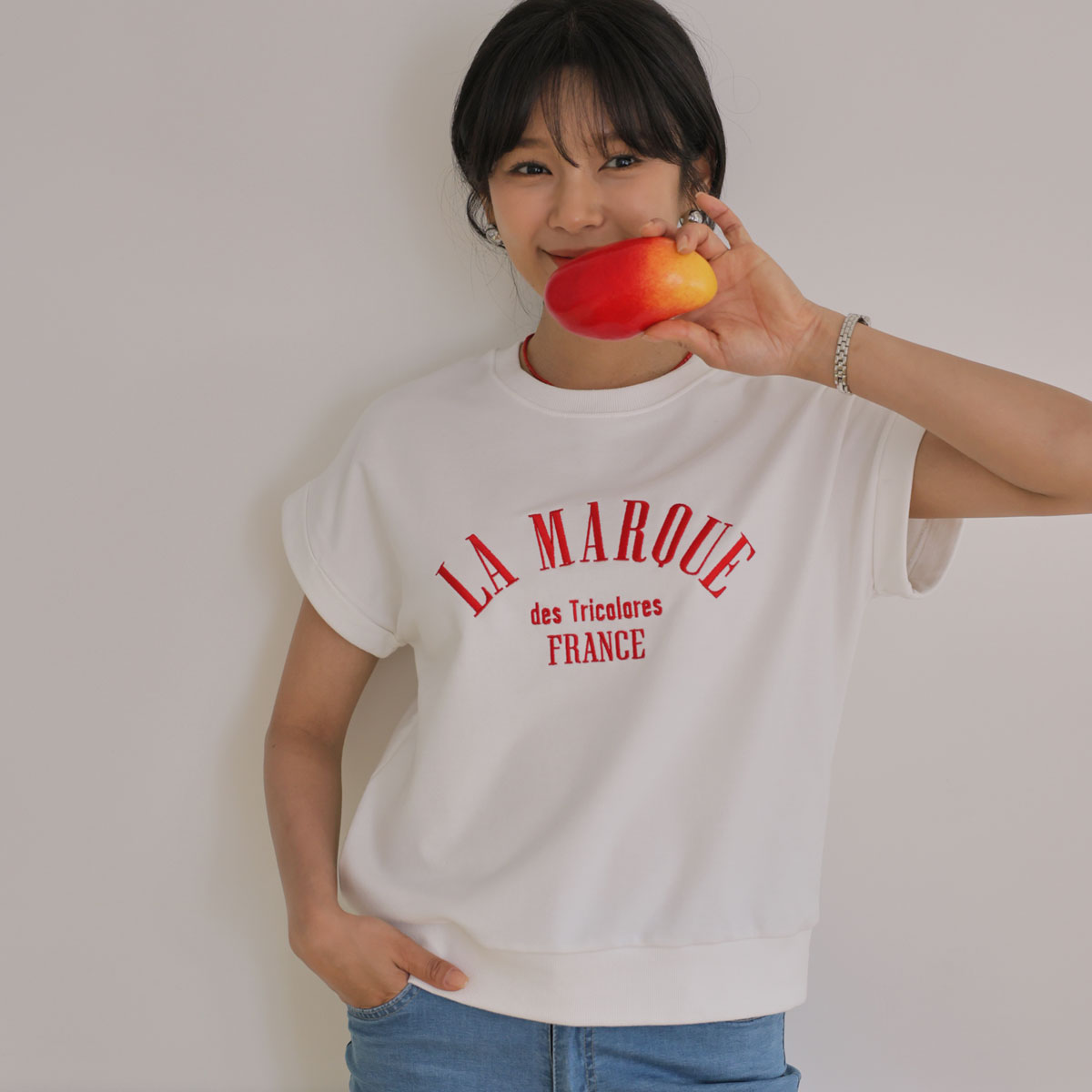 LA Trick Short Sleeve Man-to-Man Tee