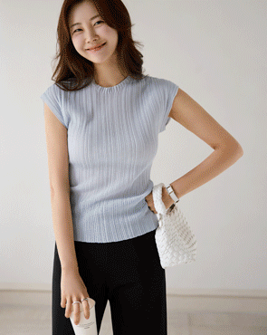 Skygolji See-through look summer knit