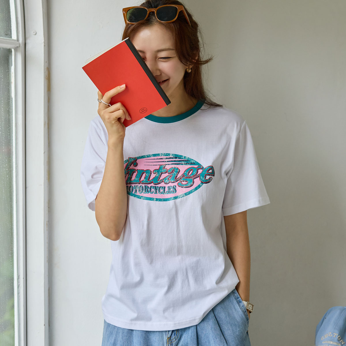 Color Vintage Loose Short T-shirts