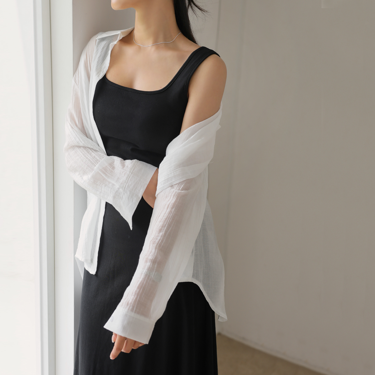 Cap-in-flare fit nasi one-piece