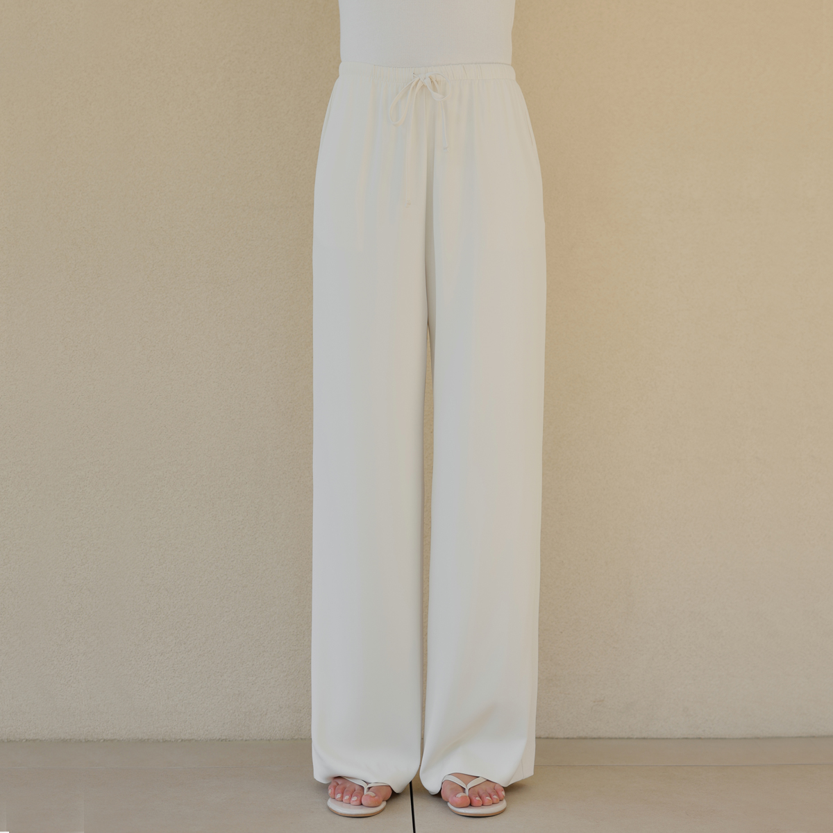 <b>[Made]</b> Charang Light Banding Wide Slacks