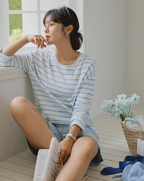 Yerifit Sky Stripe tee
