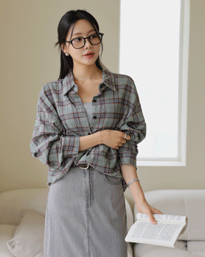 Mood Seersucker Check Shirts