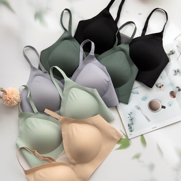<b>[Special Discount]</b> Comfort Slim Fit Seamless Bra 2-Piece Set