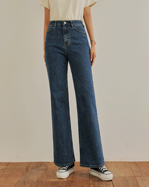Primium silhouette bootcut denim pants