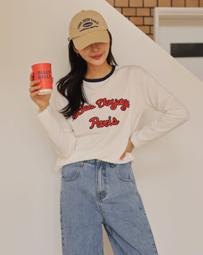 Vivi Font Labba Color Block T-shirt