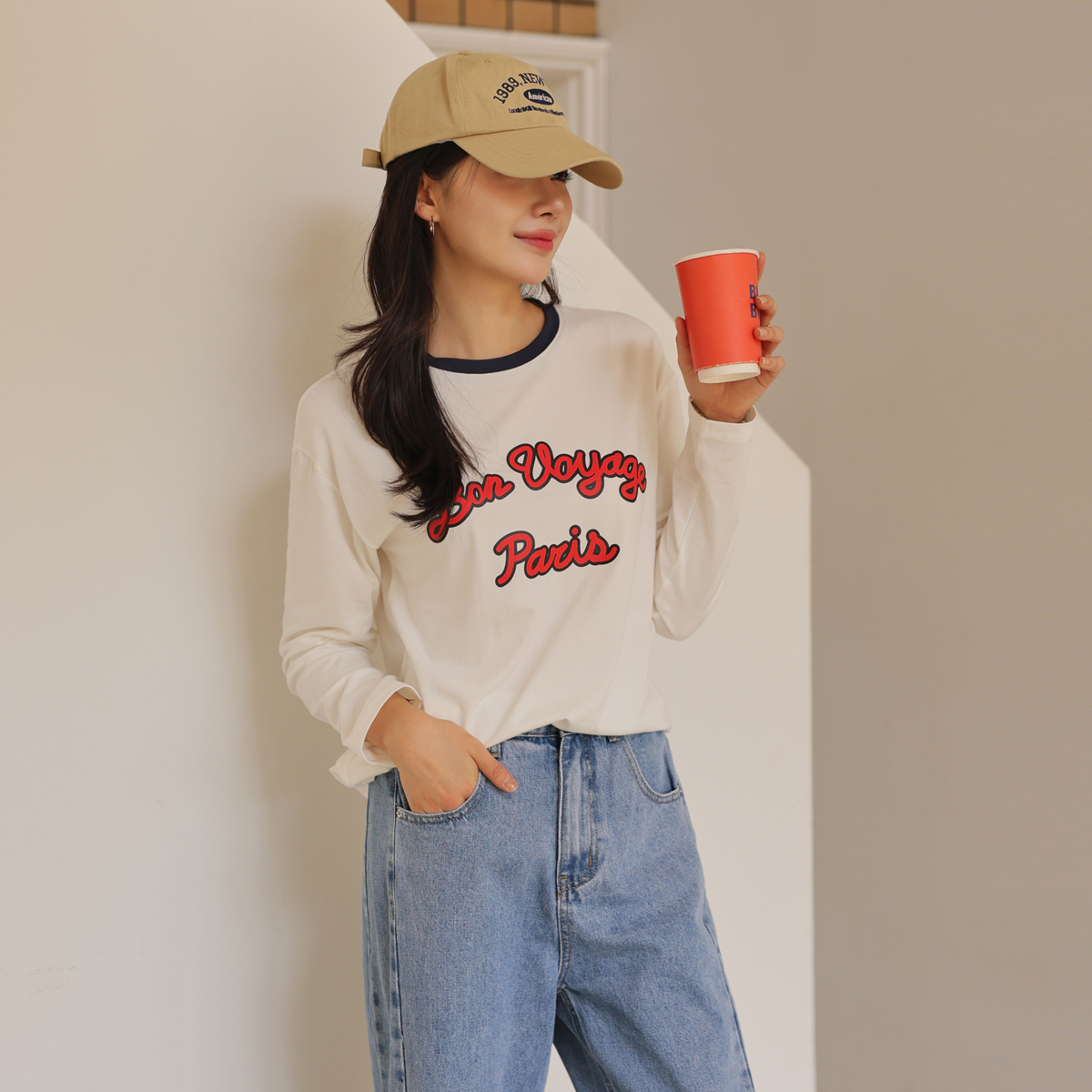 Vivi Font Labba Color Block T-shirt