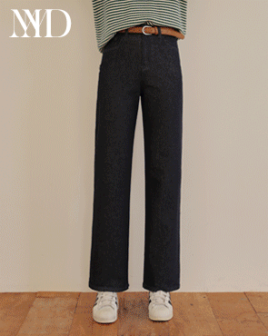 <b>[Made]</b> Honey Tension Non-Fade Indigo Wide Denim Pants