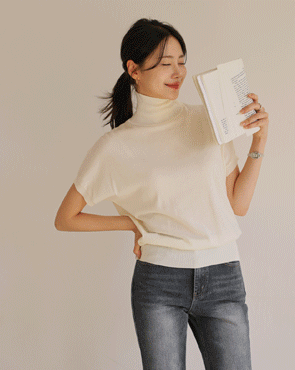 Day Soft Button Polar Knit
