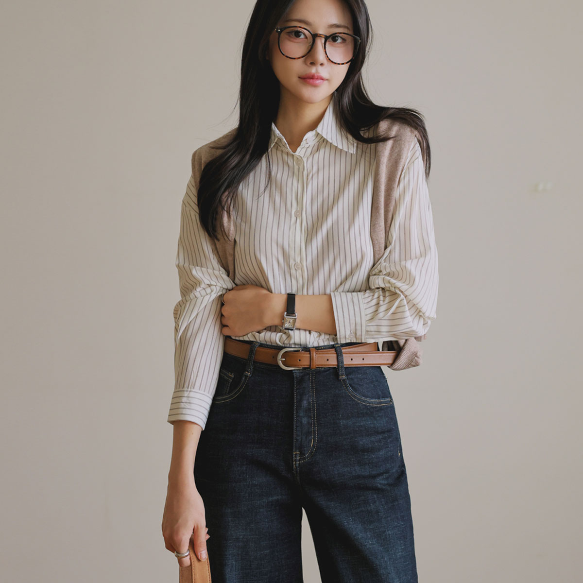 Daily Line Striped Shirt