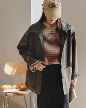 Ways fake leather jumper